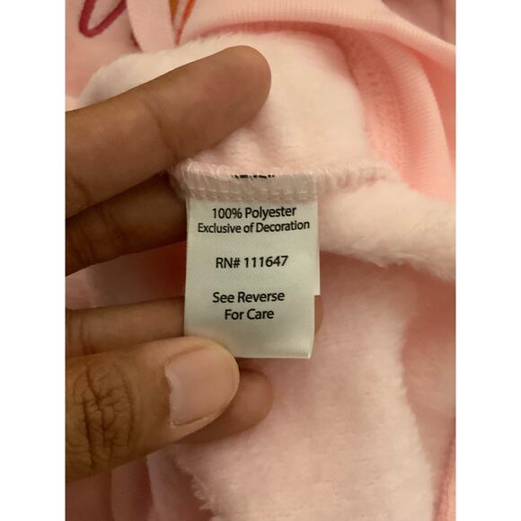 Fifth Sun "Choose Happy" Zip Up Pink Women's Jacket Size L - NWT - Picture 7 of 9